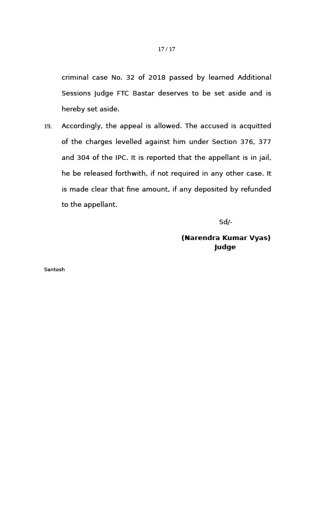 "पत्नी के साथ 'अप्राकृतिक यौन' 'अप्राकृतिक अपराध' नहीं है" 😢 यानी भले पत्नी 'मृत्यु' को प्राप्त कर ले पति भा.न्या.सं के धारा 375 और धारा 377 से परे  
