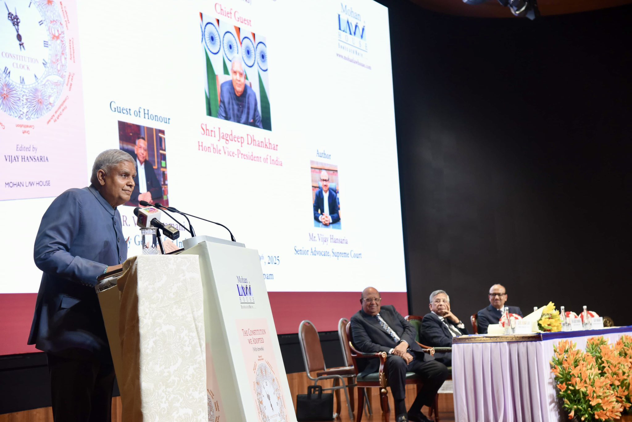 ​जब श्री जगदीप धनखड़ ने कहा: लुटियंस दिल्ली में एक जज के घर पर जले हुए नोट और नकदी रखी हुई थी, आज तक कोई एफआईआर नहीं हुई है